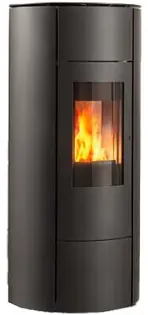 Günstig Viessmann Wodtke Pelletofen soleo.nrg V12 6 kW, black 7327821